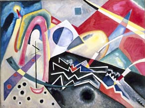 White Zig-Zag. Vasilij Kandinskij