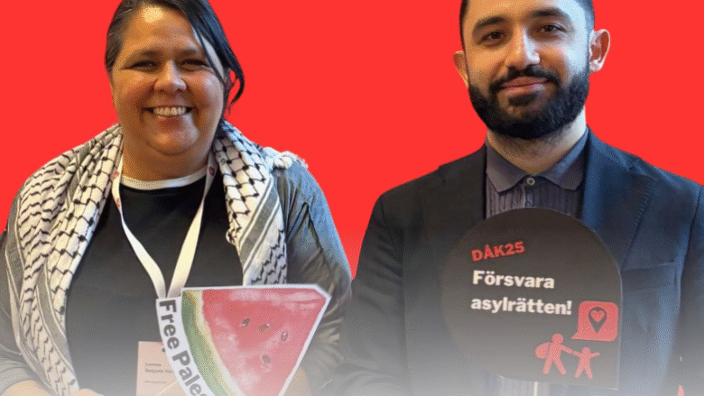 Daniel Riazat och Lorena Delgado Varas