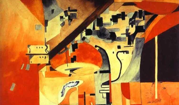 New York från andra sidan kroppen. Francis Picabia