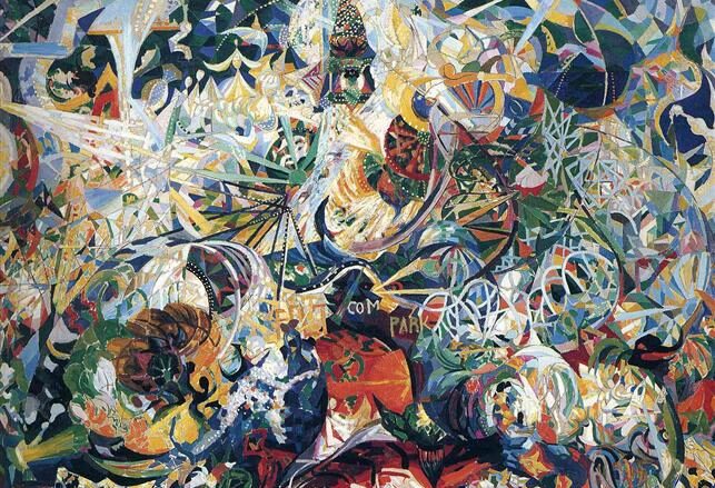 Ljusstrid. Joseph Stella.
