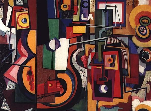 Målning. Amadeo de Souza-Cardoso