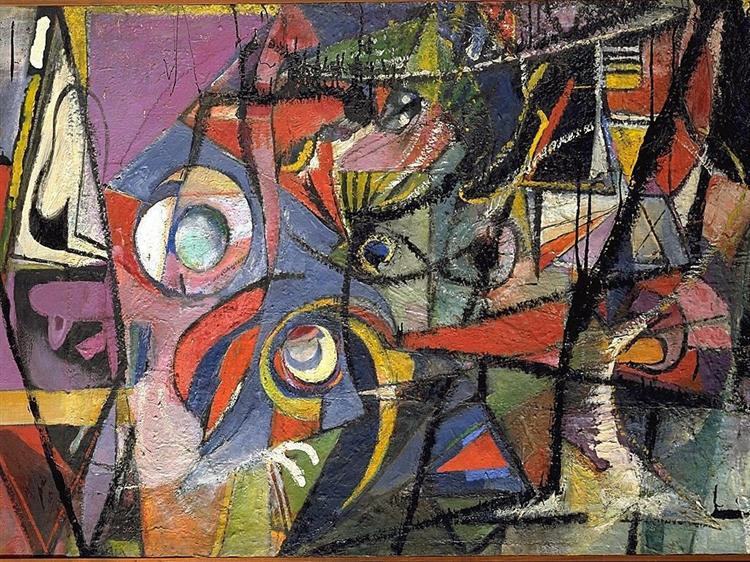 Abstraktion. Arthur Beecher Carles
