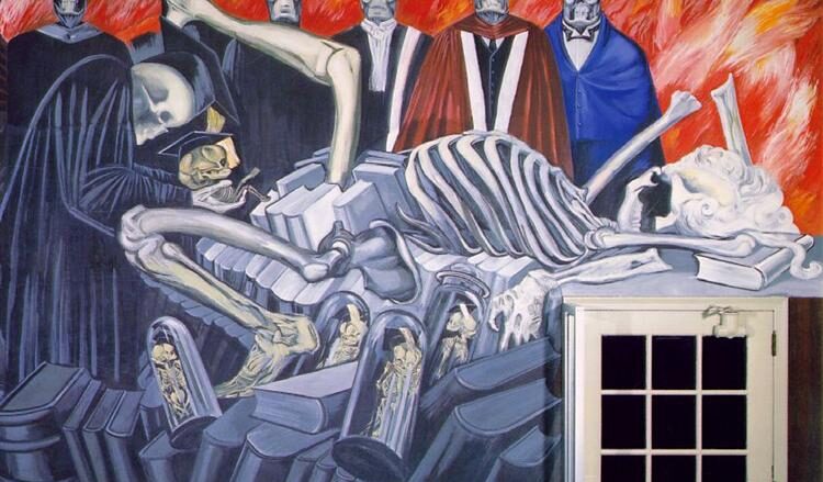 Den moderna världens gudar. Jose Clemente Orozco