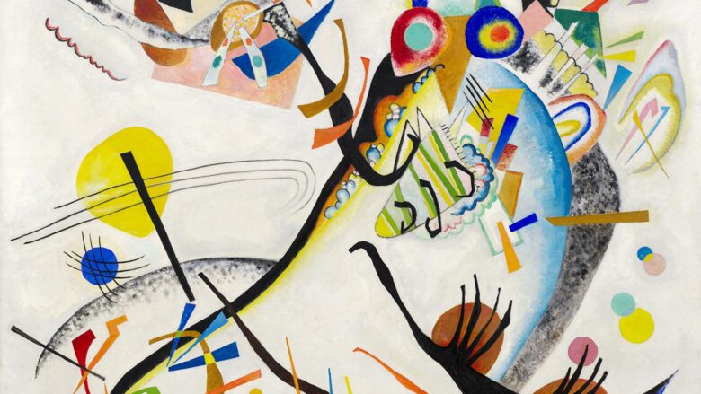 Blått segment. Vasilij Kandinskij