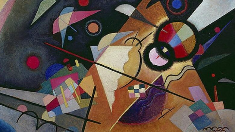 Gul topp. Vasilij Kandinskij.