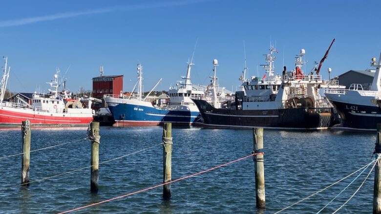 Fiskebåtar i Fiskebäck