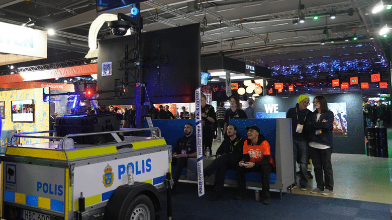 Polisen på Dreamhack 2024