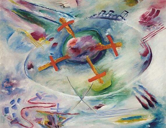 Fyra kors. Rudolf Bauer