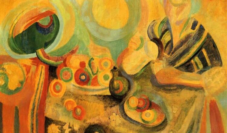 Pouring. Robert Delaunay.