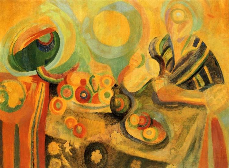 Pouring. Robert Delaunay.