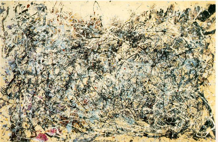 Nummer 1. Jackson Pollock.
