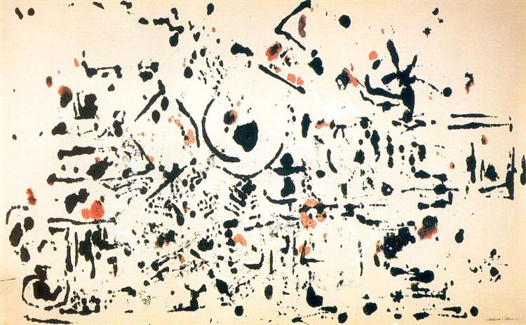 Obetitlad. Jackson Pollock.