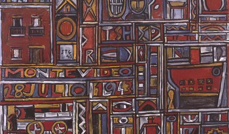 Konstruktiv komposition. Joaquin Torres Garcia.