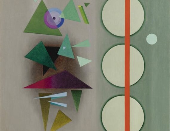 Röd stav. Rudolf Bauer.