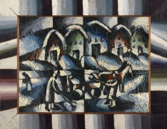 Snöskottare. Arthur Segal.