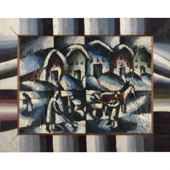 Snöskottare. Arthur Segal.