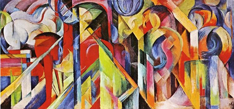 Stall. Franz Marc.