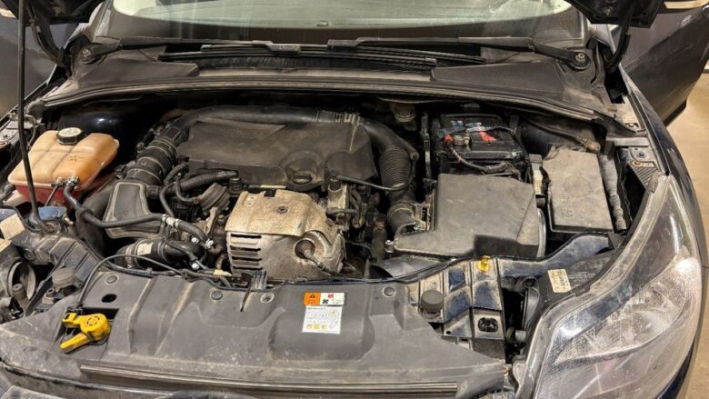 Manipulerat bilbatteri