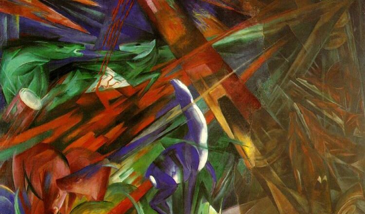 Djurens öde. Franz Marc.