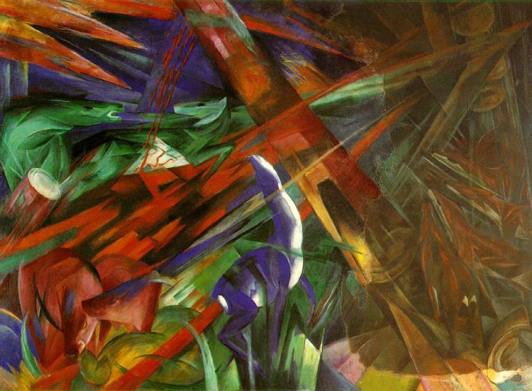 Djurens öde. Franz Marc.