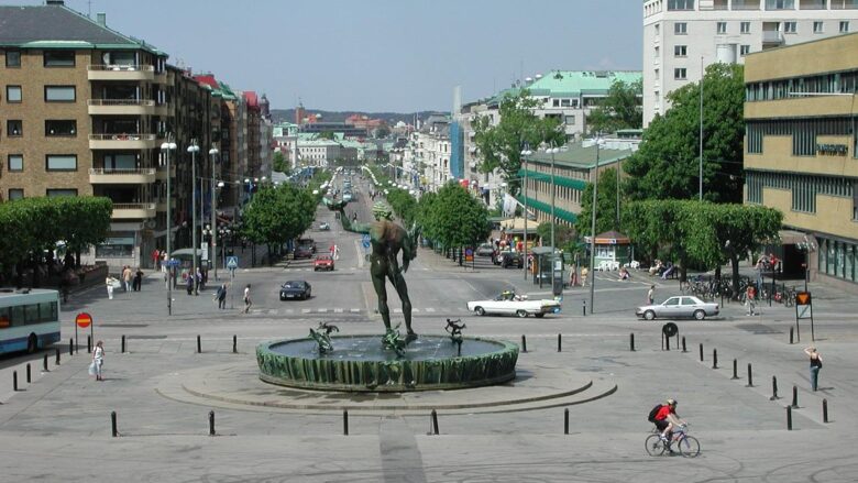 Götaplatsen och Avenyn