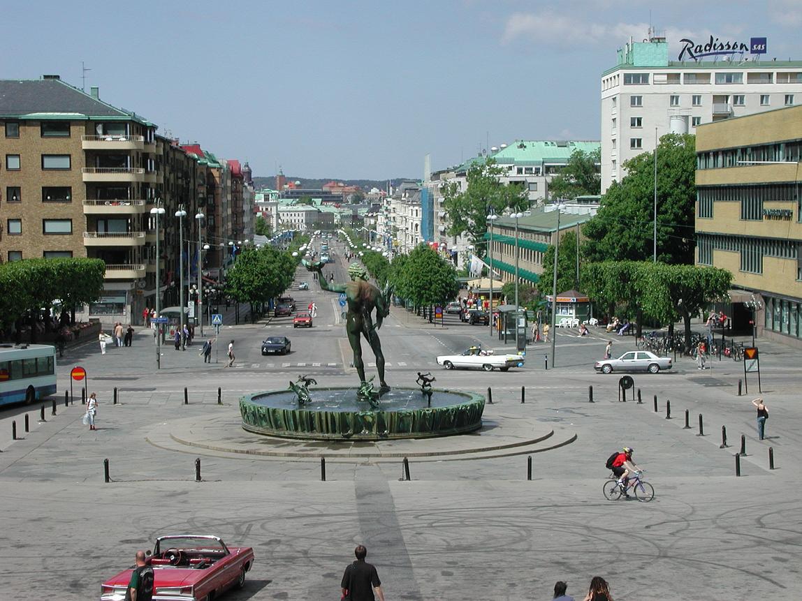 Götaplatsen och Avenyn