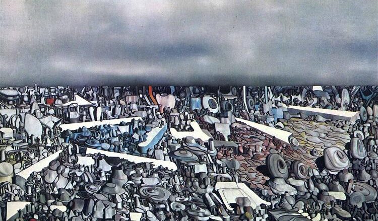 Multiplication of the Arcs. Yves Tanguy.
